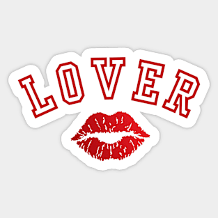 Lover's Lips Sticker